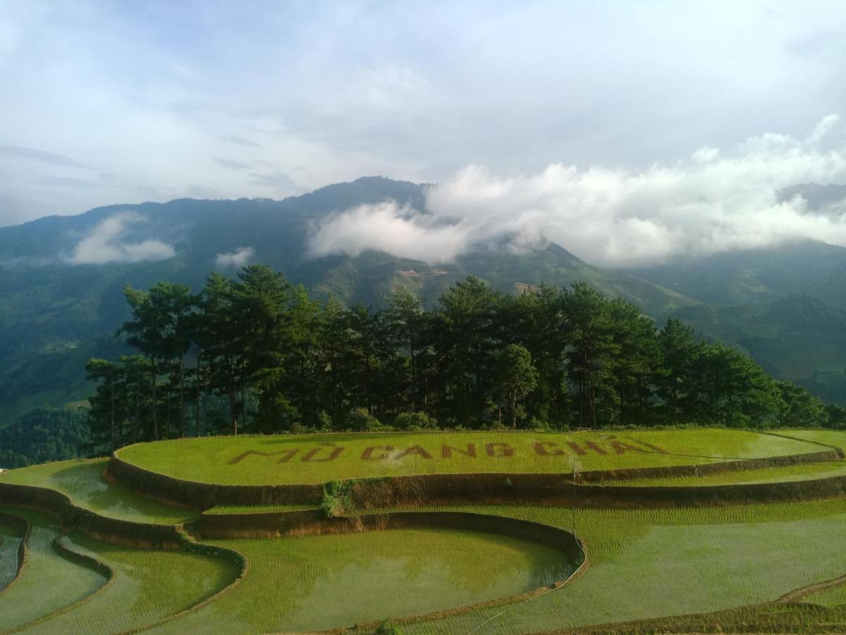 Mu Cang Chai Big View Homestay, Tour & Vegetarian מראה חיצוני תמונה