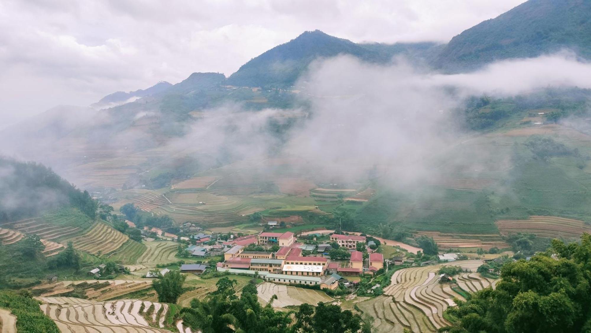 Mu Cang Chai Big View Homestay, Tour & Vegetarian מראה חיצוני תמונה
